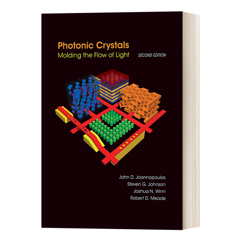 英文原版 Photonic Crystals 光子晶体 塑造光的流动 第2版 修订版 John D. Joannopoulos 精装 英文版 进口英语原版书籍 - 图0