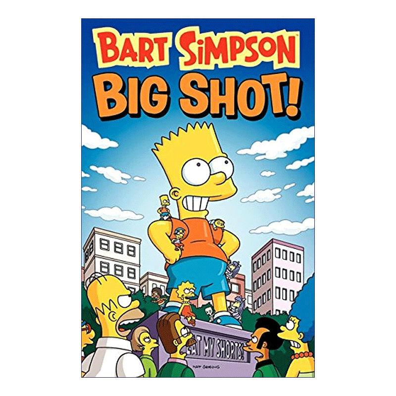 英文原版 Bart Simpson Big Shot 辛普森一家漫画 大人物 英文版 进口英语原版书籍 - 图0