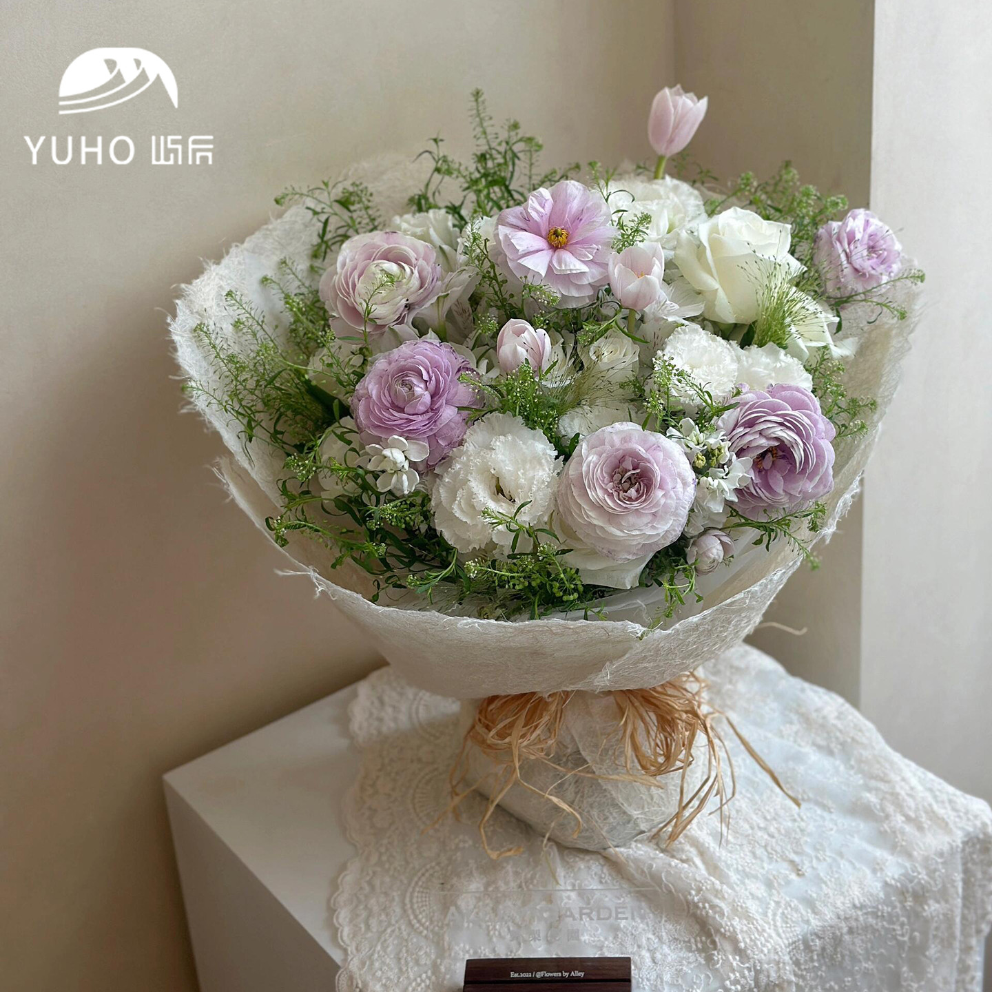 屿后 自然毛边纤维麻丝纸鲜花花束复古包花纸花店diy手工花艺资材,淘宝优惠券,粉丝福利购,淘宝优惠卷