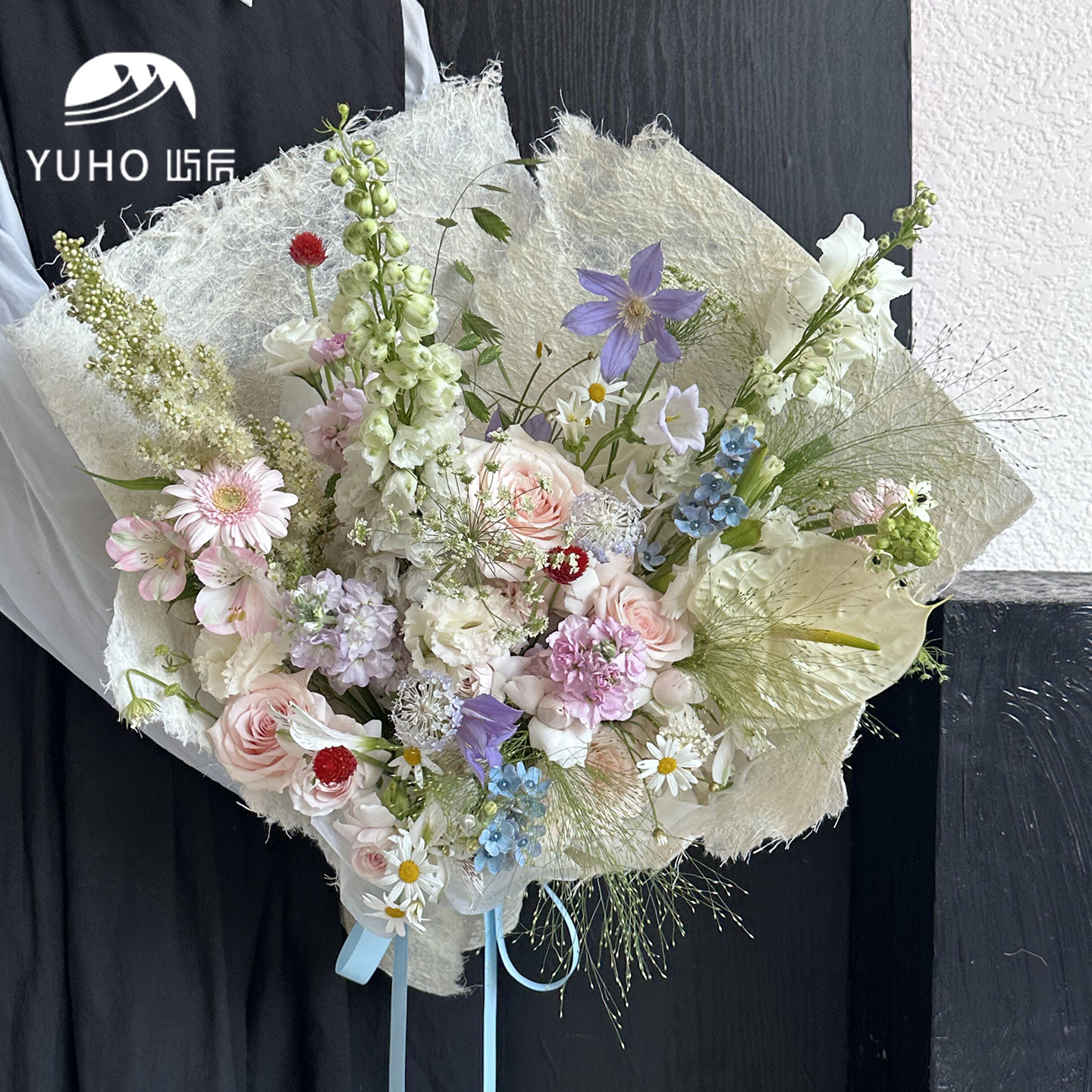 屿后 自然毛边纤维麻丝纸鲜花花束复古包花纸花店diy手工花艺资材,淘宝优惠券,粉丝福利购,淘宝优惠卷