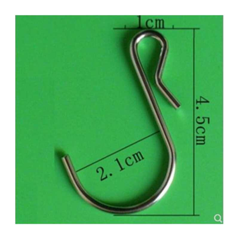 (便宜)飞字型挂钩u002F挂条用挂钩S钩金属挂钩u002F钢材料u002F硬-图2