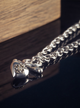 NATIVE STRANGER恒心手链925银