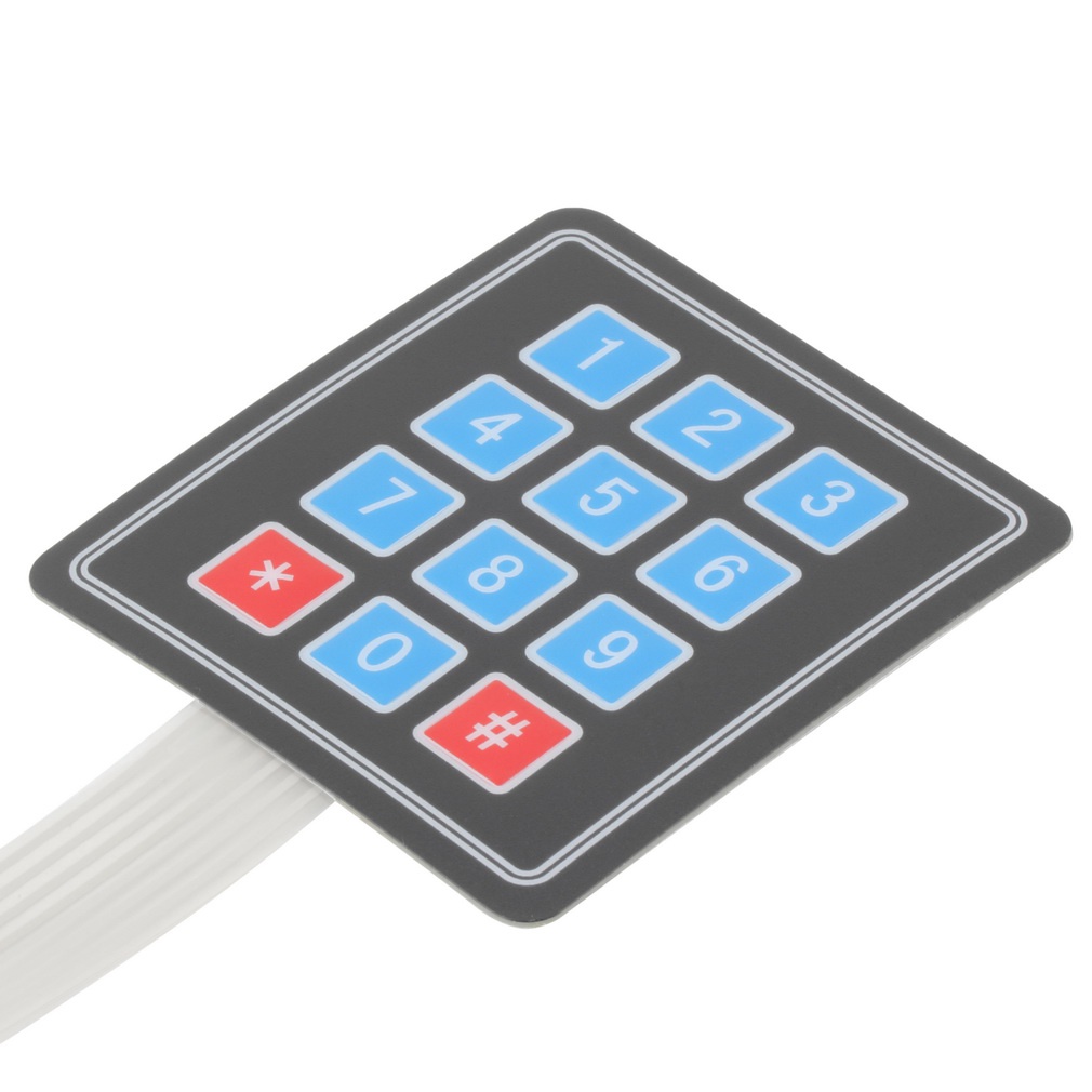 推荐3*4 1Pc for Matrix Array 12 Key Membrane Switch Keypad - 图1