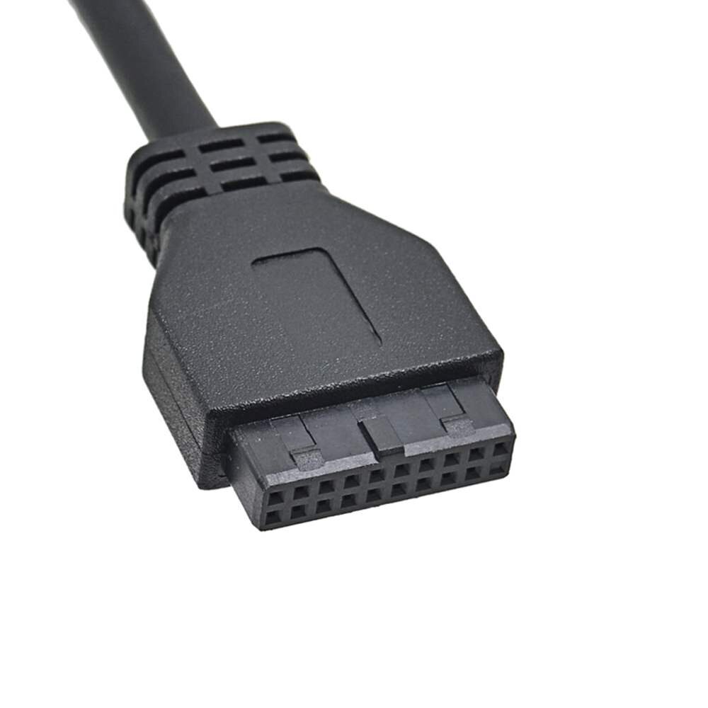 网红High Quality 20Pin 4 Ports USB 2.0 USB 3.0 Hub HD Audio - 图2