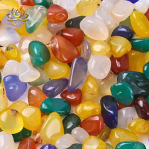 Tibetan supplies Seven treasures for Manza natural mixed color Seven precious stones 500g