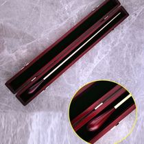 Professional Maple Wood Baton Purple Satin Wood Pole Purple Sandalwood Color Special Gift Box Band Orchestra Concert Performance