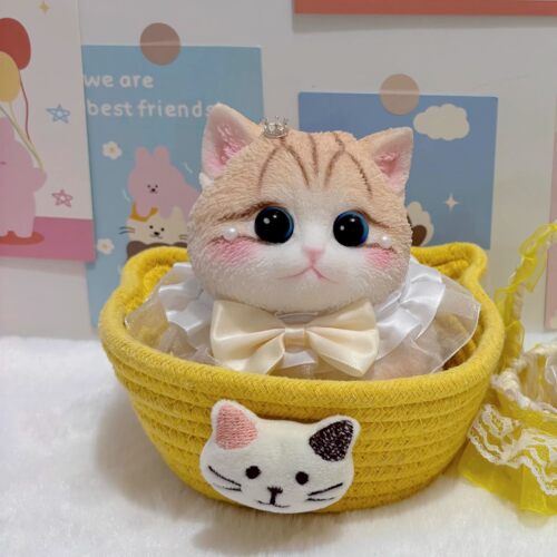 纯手绘彷真猫咪捏捏乐大猫送女生闺蜜减解压玩具六一儿童节礼物61 - 图1