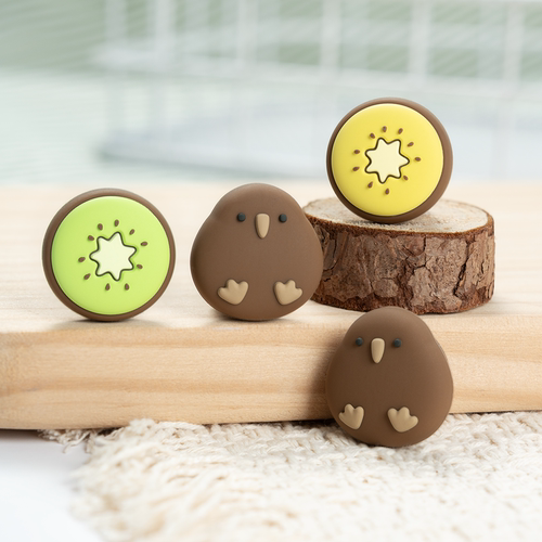 极想任天堂Switch2摇杆帽NS2硅胶摇杆套蘑菇头KIWI按键装饰卡通可爱增高主机游戏手柄配件创意新款 - 图0