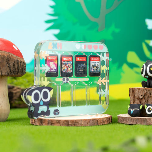 极想 任天堂switch oled保护壳罗小黑正版联名ns2保护套收纳包Switch2硬壳便携防摔游戏卡带盒卡通可爱配件 - 图2