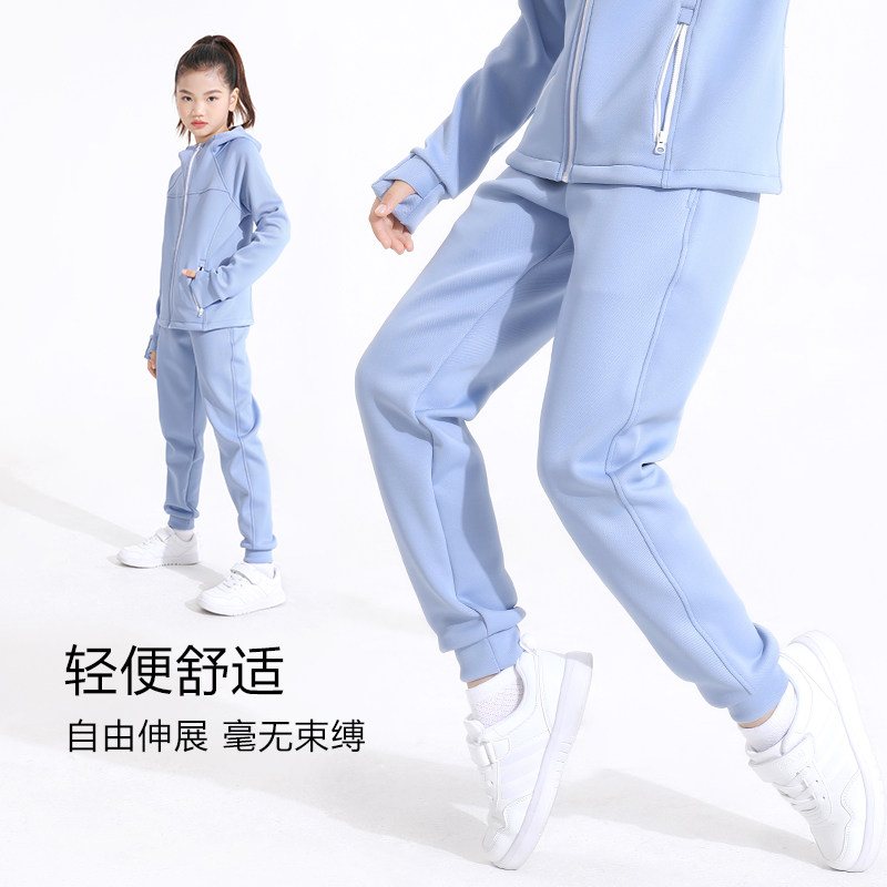 萌格格女童运动服外套春秋连帽上衣运动裤厚款网球服2025新款A类,淘宝优惠券,粉丝福利购,淘宝优惠卷