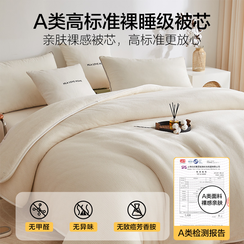 海澜之家新疆纯棉花被子加厚全棉冬被芯褥子棉胎春秋棉絮铺底床垫 - 图2