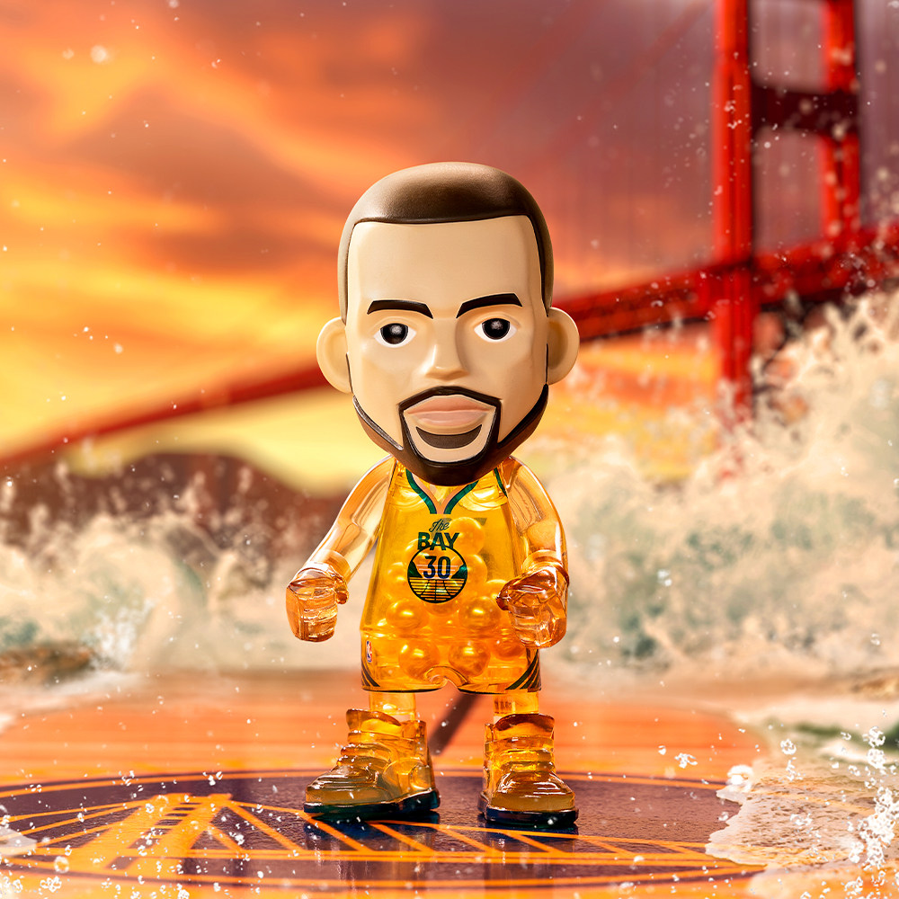 王牌化身NBA库里正版授权手办潮玩公仔摆件送礼篮球球星高档收藏 - 图2