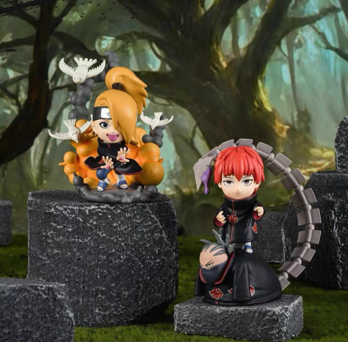 现货TOPTOY火影忍者晓组织系列盲盒手办摆件公仔玩具礼物送礼摆件 - 图2