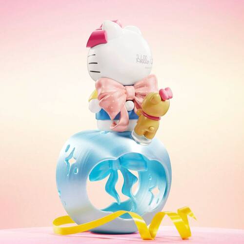 新品 名创优品Sanrio characters心意蝴蝶结系列盲盒潮玩摆件手办 - 图1