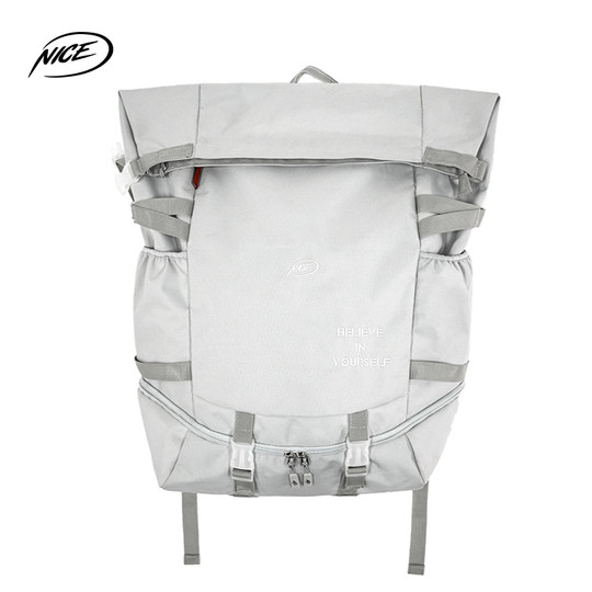 NICEID NICE双肩包男女篮球包旅行包运动包多功能实用背包行李包