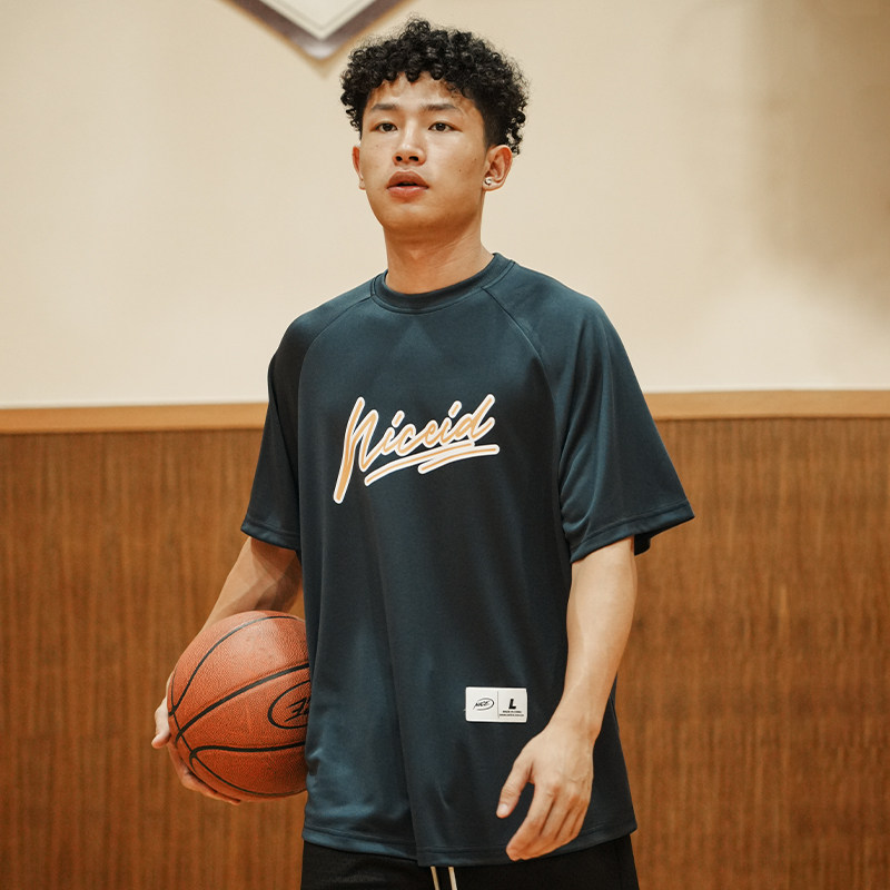 NICEID NICE运动速干短袖宽松篮球短袖超正版型圆领训练T恤,淘宝优惠券,粉丝福利购,淘宝优惠卷