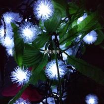 Solar Garden Snowball Decoration LED String Lights Ho