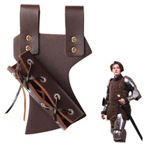 Medieval Leather Sword Leather Jacket Belt Sword Frame Girdle Suitable for Pomron Clothing Corner Color Playing Accessories