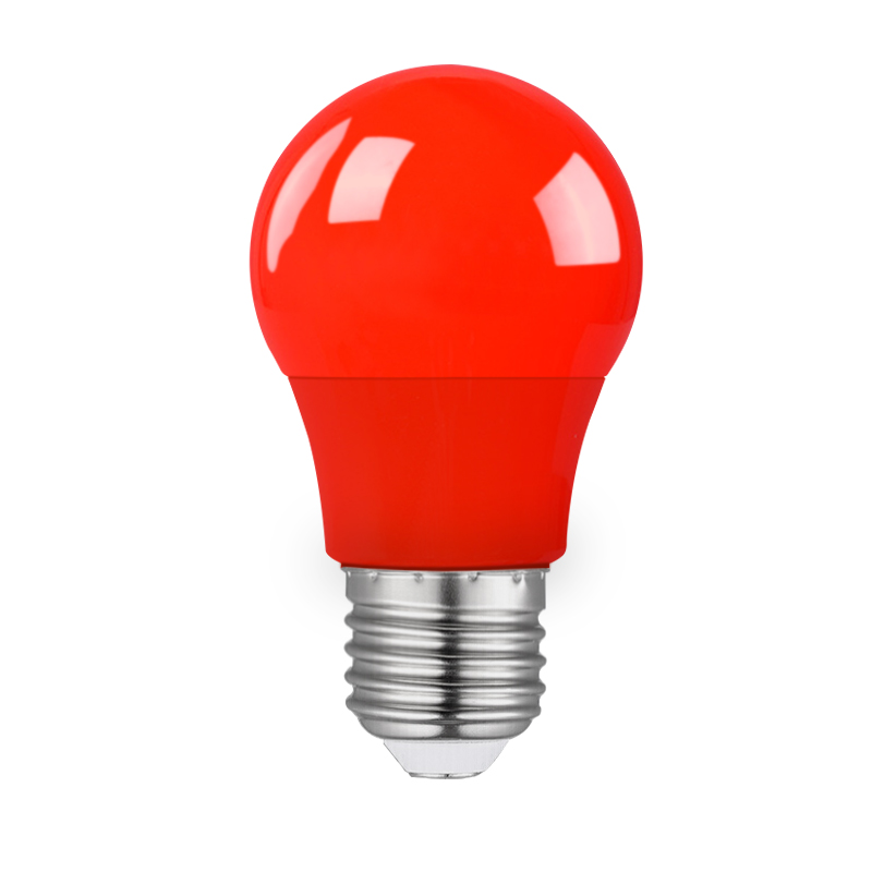 LED蜡烛灯泡家用卧室红色神台E27E14E12大小螺口佛台节能球泡光源 - 图3