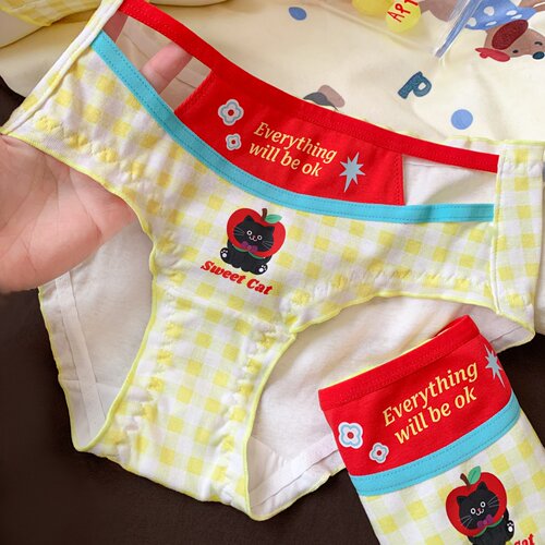 大码胖MM女生可爱纯棉内裤女生2026新款舒适不夹屁屁三角裤200斤 - 图2