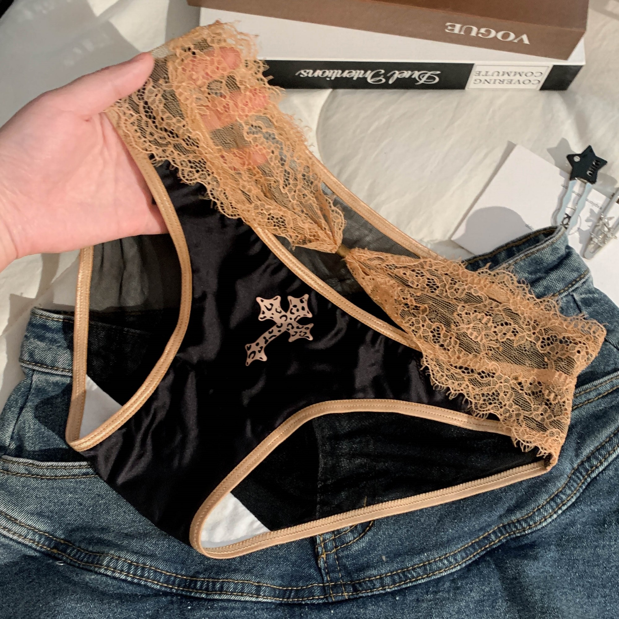 大码女士镂空性感胖MM纯欲风内裤女2026新款纯棉裆加肥加大不夹臀,淘宝优惠券,粉丝福利购,淘宝优惠卷