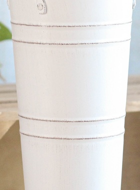 镀锌板铁皮桶防漏水花瓶复古做旧桶插花装饰家居摆件花店陈列