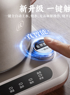 纯钛茶壶全自动底部上水