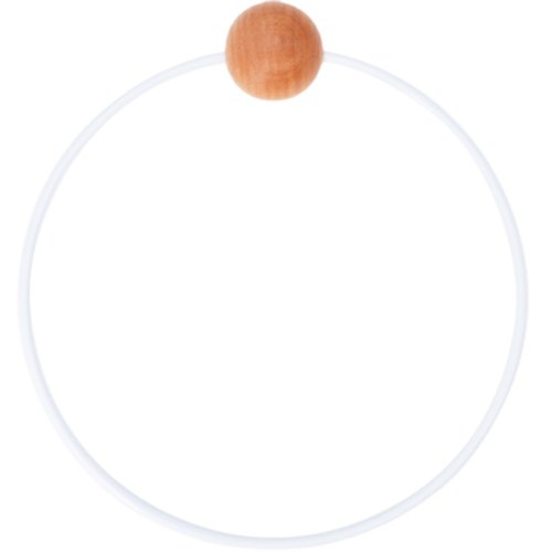 北欧现代简约毛巾环挂环挂毛巾架浴室壁挂擦手巾圈圆环挂圈免打孔 - 图3