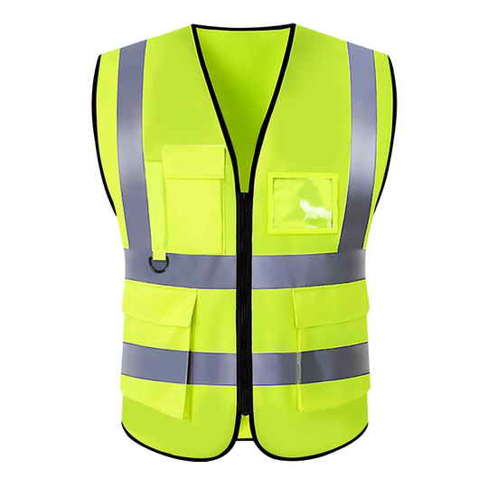 反光安全背心马甲工地施工交通环卫工人骑行荧光工作衣服定制印字