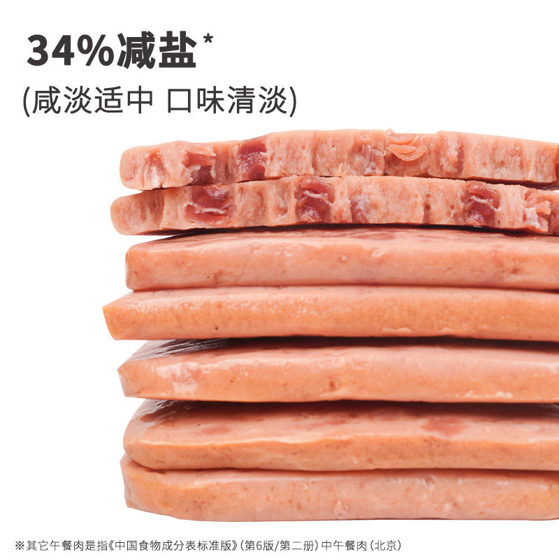 战勤黑猪午餐肉罐头独立片装营养早餐三明治专用即食火腿午餐肉,淘宝优惠券,粉丝福利购,淘宝优惠卷