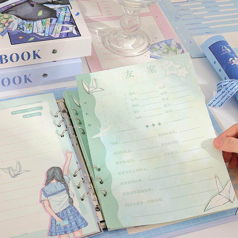 2024新款同学录ing风小众小学生六年级二次元男女生毕业纪念册本