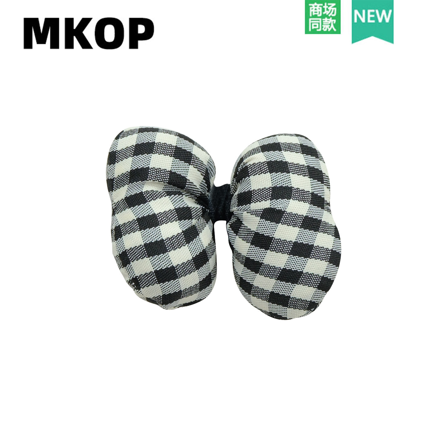 Mkop洞洞鞋配饰diy高级感鞋扣配件格子蝴蝶结鞋花适配Crocs/Cross,淘宝优惠券,粉丝福利购,淘宝优惠卷