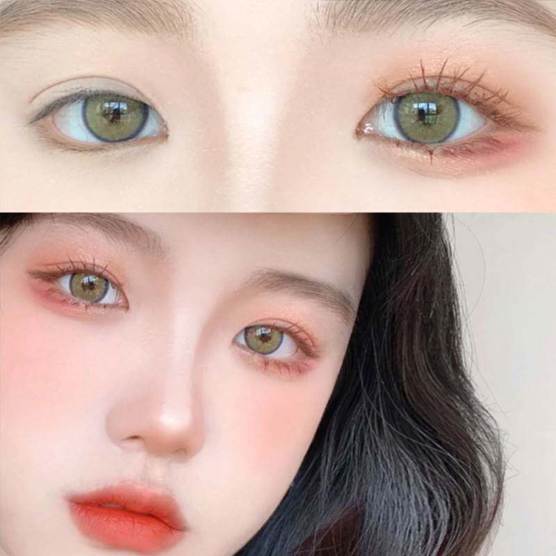 网红泪眼妆粉红白色眼睑下至眼线笔 姿故寿司帘