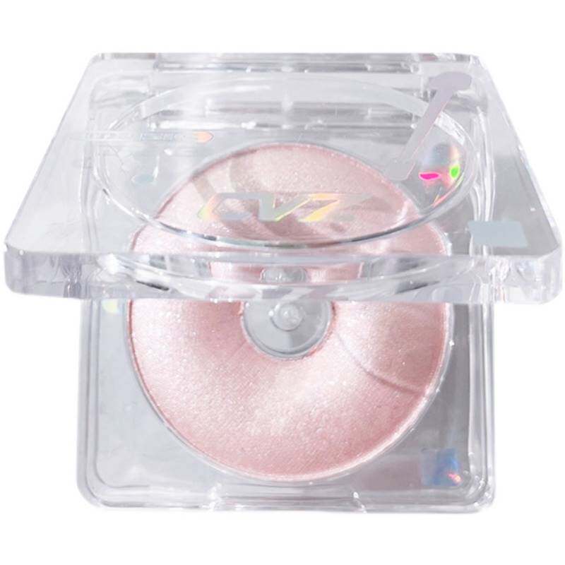 网红神仙钻石高光脸部提亮唱片粉饼 姿故寿司帘