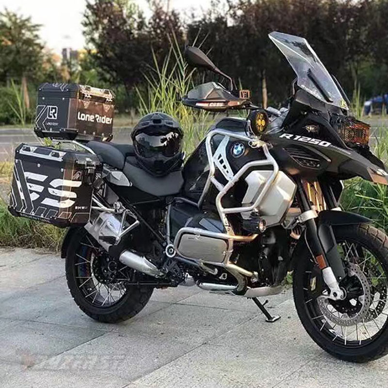 适用宝马R1250GSADV水鸟改装发动机保护罩缸头防护板引擎挡盖