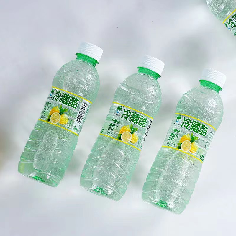 椰子味冷藏酷薄荷水清凉饮料云南嘉华冰泉果味水450mlx12瓶装整箱 - 图3