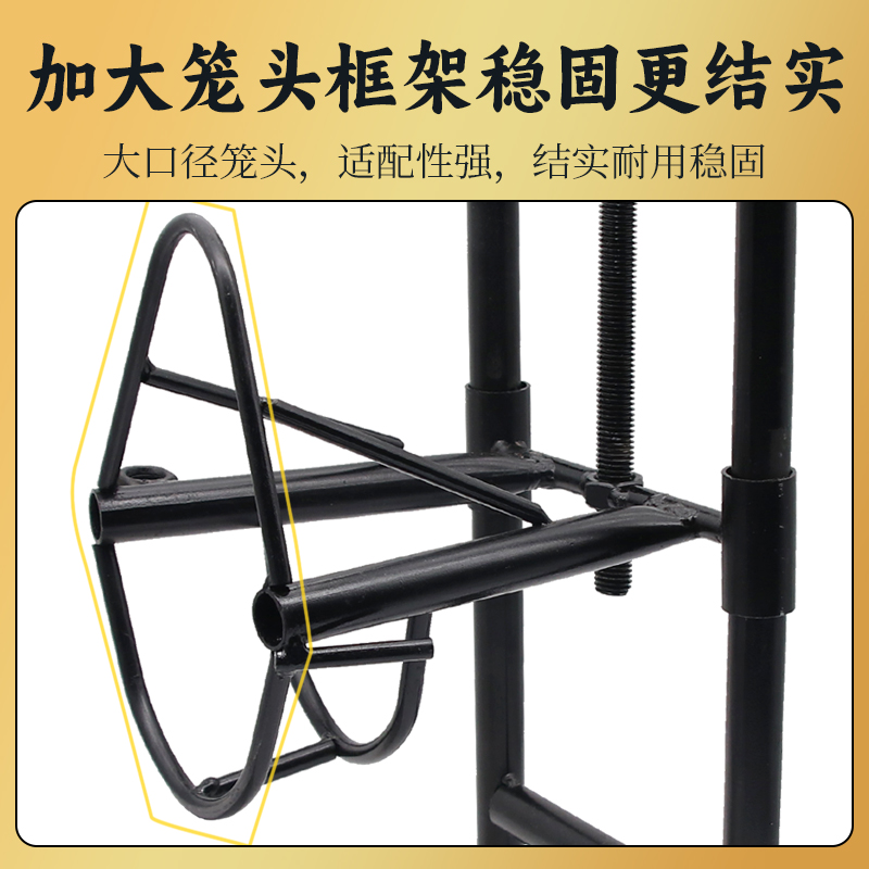 友牧羊头固定架抓羊钩剪羊毛固定器输液保定架羊头架子配种夹嘴笼 - 图1