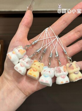 猫咪挂件小饰品可爱迷你毛绒小猫书包挂件小玩偶女生闺蜜手机挂绳