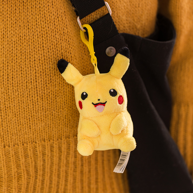 正版宝可梦皮卡丘公仔毛绒玩具娃娃生日礼物女生比卡丘