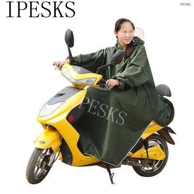 新品A big raincoat with sleeves and wide bike poncho poncho - 图0