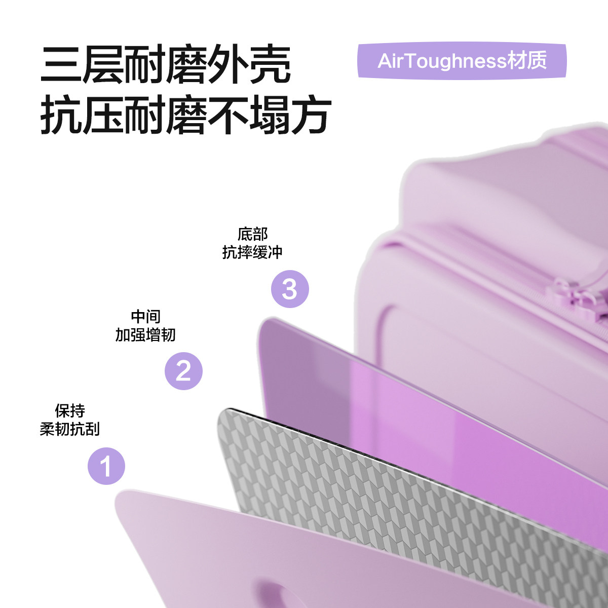 HLA/海澜之家饼干行李箱前开盖女20寸登机旅行拉杆箱新款24寸拉链 - 图2