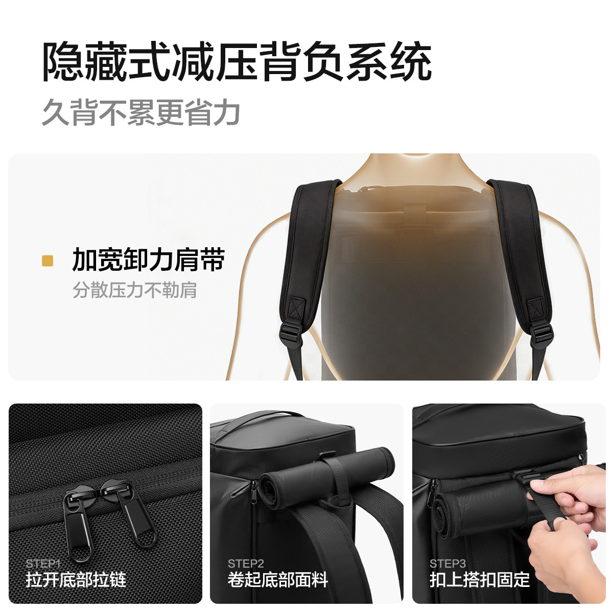 HLA/海澜之家旅行包男士大容量多功能手提背包出差旅游运动健身包,淘宝优惠券,粉丝福利购,淘宝优惠卷