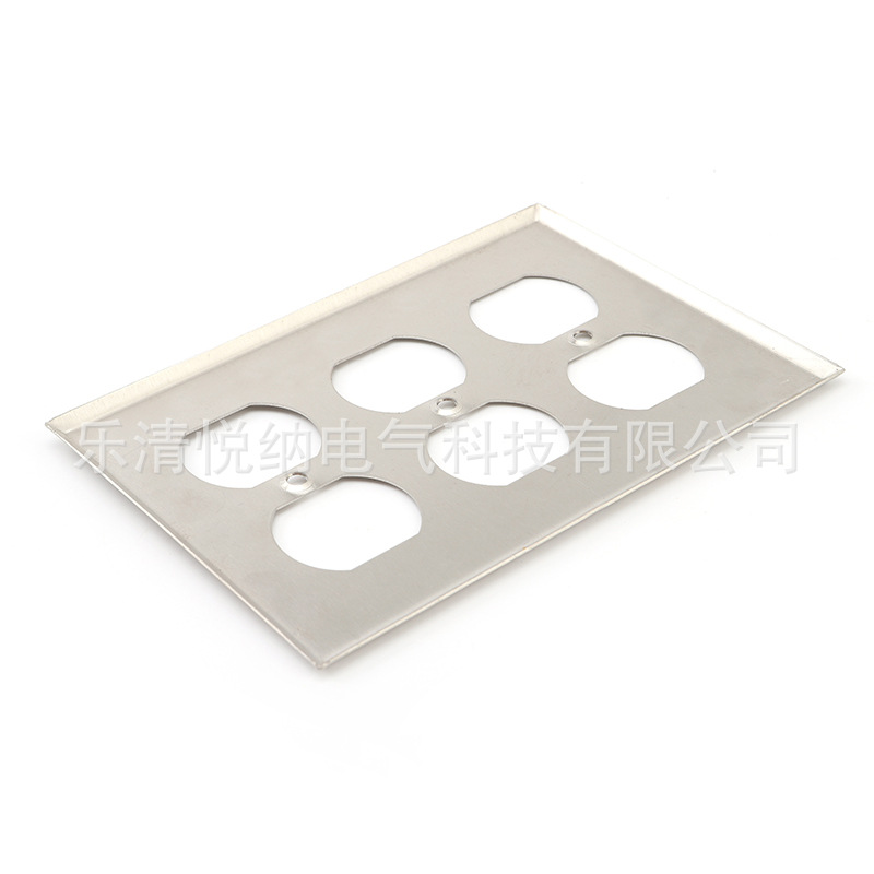 美标不锈钢面板 BMP - 3   墙壁开关面板  美式面板 - 图3