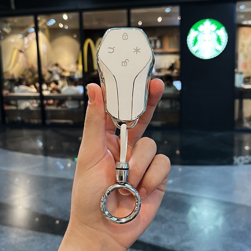 适用25款昊铂钥匙套新昊铂GT扣HT高档HL汽车埃安HyperGT全包壳