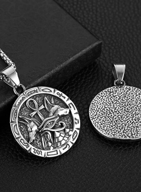 荷鲁斯之眼安卡十字架古埃及项链