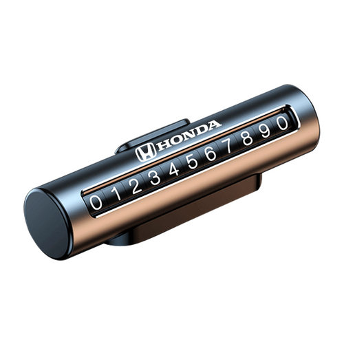 适用于本田思域雅阁CR-V型格皓影冠道临时停车牌挪车电话号码牌卡 - 图3