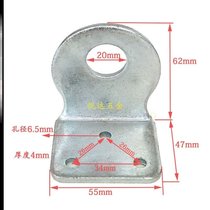 New Pint Zinc Door Lock Thickened iron D door wooden door welded door door buttoned door nose straight V angle to buckle can be large