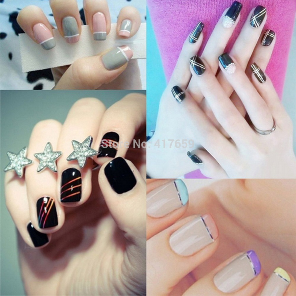 网红Hot Search 30 colors Rolls Striping Tape Line Nail art S - 图2