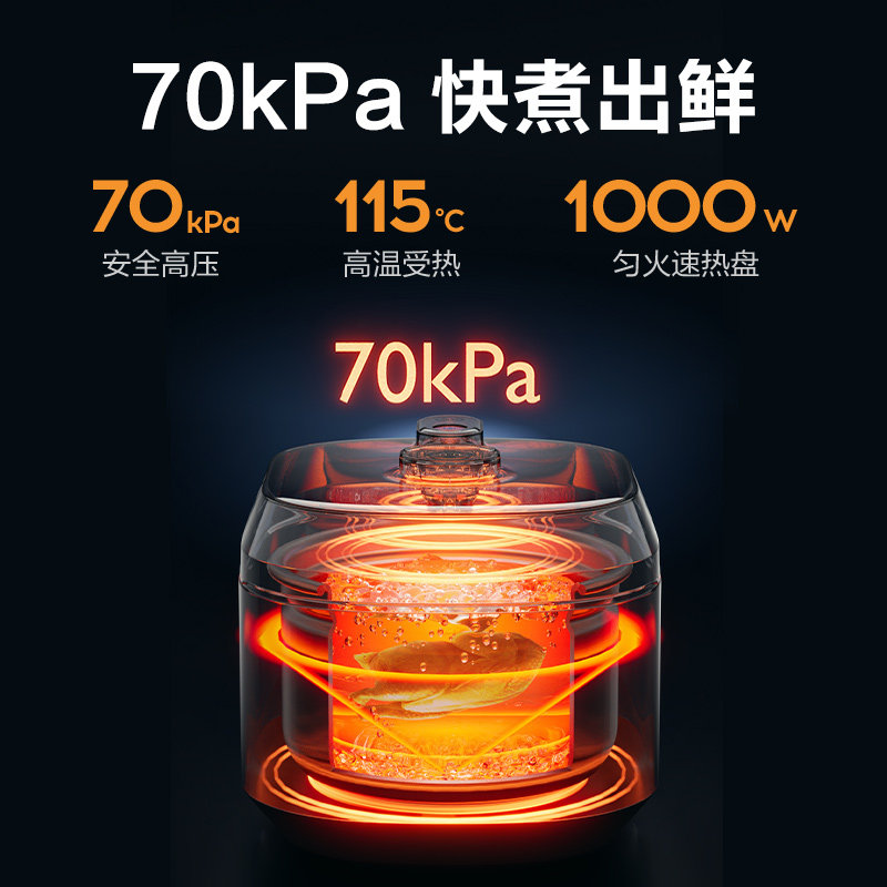  美的宝迪电压力锅