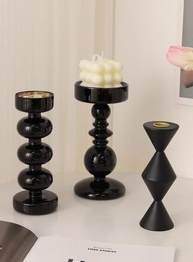 优选简约轻奢高档蜡烛台摆件家居饰品高级感酒柜玄关X新房软装装1